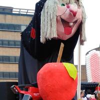 Strega di Biancaneve per carro allegorico