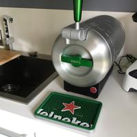 Spillatore Krups birra Heineken