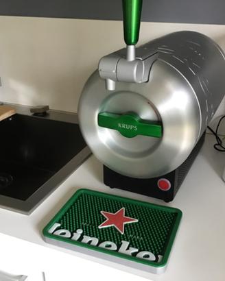 Spillatore Krups birra Heineken
