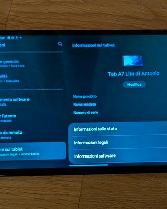 Samsung Galaxy Tab a7 lite 