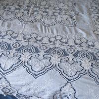 Copriletto + Tovaglia + 12 Tovaglioli in Tela