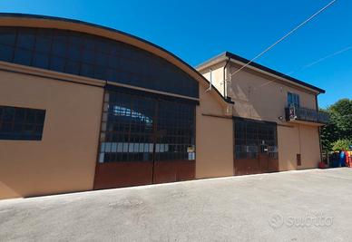 Capannone con ampio cortile