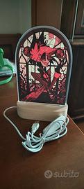Lampada Hazbin Hotel Alastor cambia colore