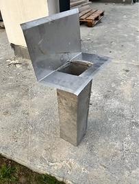 Scarichi tetto grondaie acciao inox