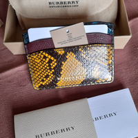 Portacarte di credito Burberry