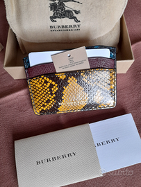 Portacarte di credito Burberry