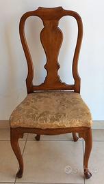 sedia di noce anni 30