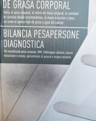 Bilancia Pesapersone Diagnostica chiara nuova 