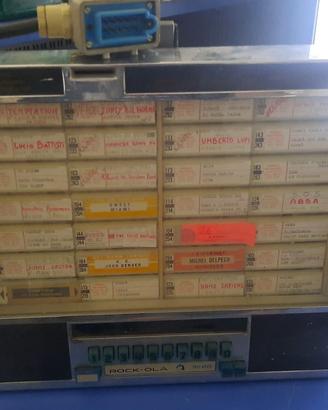 CONSOLE DI CONTROLLO JUKE BOX ROCK-OLA 506 