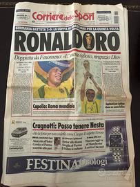 Brasile Germania 2-0 quinto mondiale 01/07/2002