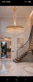 Lampadario in cristalli
