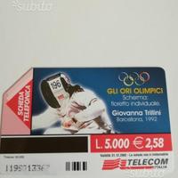 Carta telefonica Giovanna Trillini