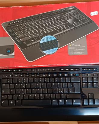 Microsoft Wireless Desktop 3000 tastiera RF NERO