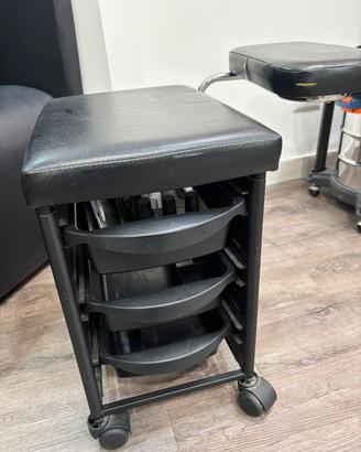 carrello portaoggetti manicure