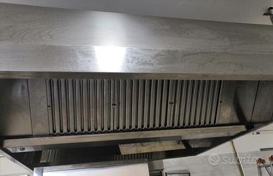 CAPPA  CENTRALE PER RISTORAZIONE SENZA MOTORE