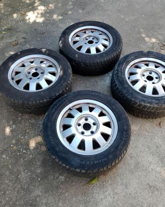 4 Cerchi in Lega 15" + Gomme Invernali 195/65 R15