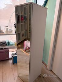 3 Pensili bagno con specchio