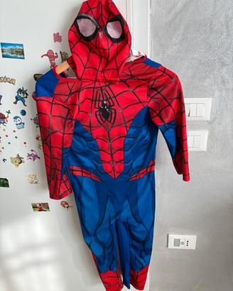 vestito spiderman