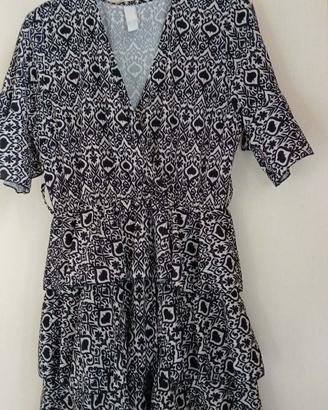 Vestito a balze taglia M