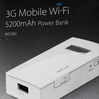 Router portatile Hotspot 3G con Power Bank 5200mAh
