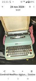macchina da scrivere olivetti
