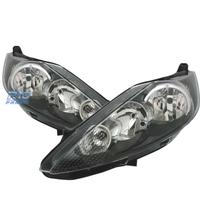 FARI PER FORD FIESTA 08-12 COLORE NERO OPACO