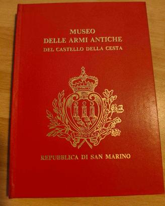 Libro "Museo delle armi antiche" - San Marino 1969
