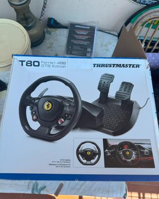 simulatore - volante thrustmaster T80 Ferrari