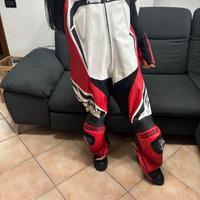 Tuta moto professionale