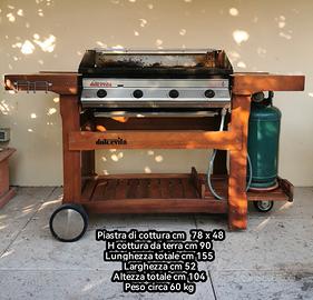 Barbecue Dolce Vita Euro 4 con carrello 