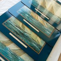 4 Tovagliette JASON PLACEMATS vintage "on the Wind