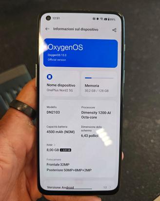 OnePlusNord 2 5g 128gb