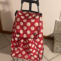 Borsa spesa con ruote. Nuovo mai usato