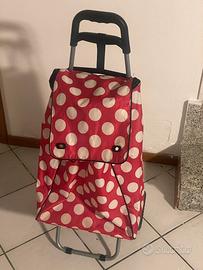 Borsa spesa con ruote. Nuovo mai usato