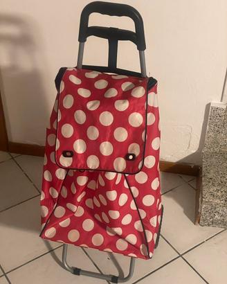 Borsa spesa con ruote. Nuovo mai usato
