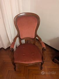 sedia/poltroncina imbottita