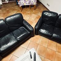 Divani BUSNELLI luxury Vintage (4 pax) vera pelle