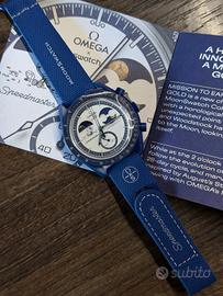 Omega Swatch MoonSwatch Earthphase Moonshine Gold