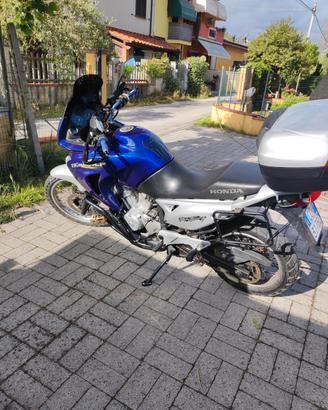 Honda Transalp 650 Unico  + Suzuki XF 650 Freewind