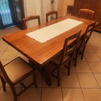 tavolo legno di pregio 