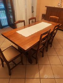 tavolo legno di pregio 