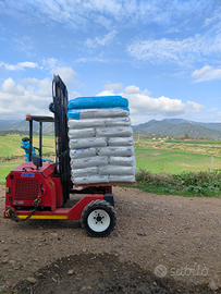 Muletto carrello elevatore fuoristrada moffett