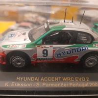 Hyundai Accent Wrc Modellino Scala 1/43