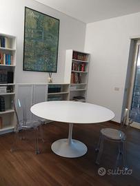 Tavolo rotondo stile Saarinen Tulip bianco Ø [145