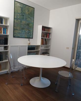 Tavolo rotondo stile Saarinen Tulip bianco Ø [145