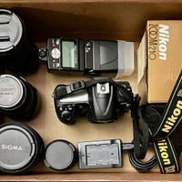 Nikon D300 + Obbiettivi + Flash