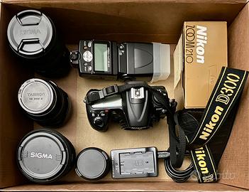 Nikon D300 + Obbiettivi + Flash