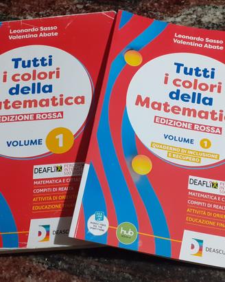 Libro "Tutti i colori della matematica"  Rossa col