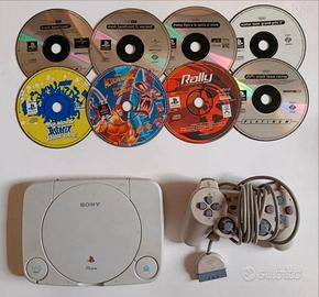 Console PS1 + giochi 
