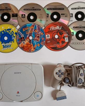Console PS1 + giochi 